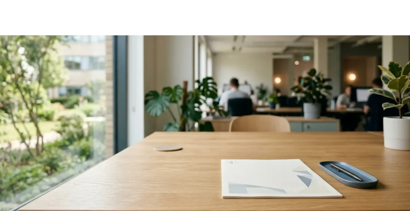 Analyse approfondie d'un document d'assurance emprunteur sur un bureau moderne