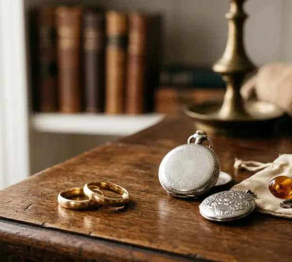 Scène symbolisant la transmission patrimoniale intergénérationnelle et la protection du conjoint survivant